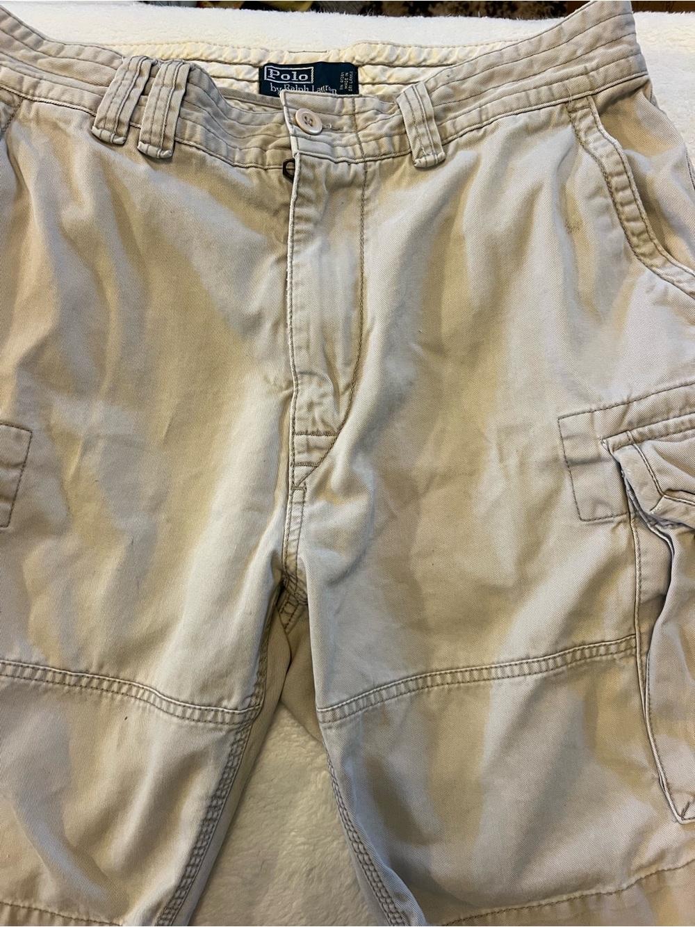 Ralph Lauren Polo Light Khaki Cotton Pants
